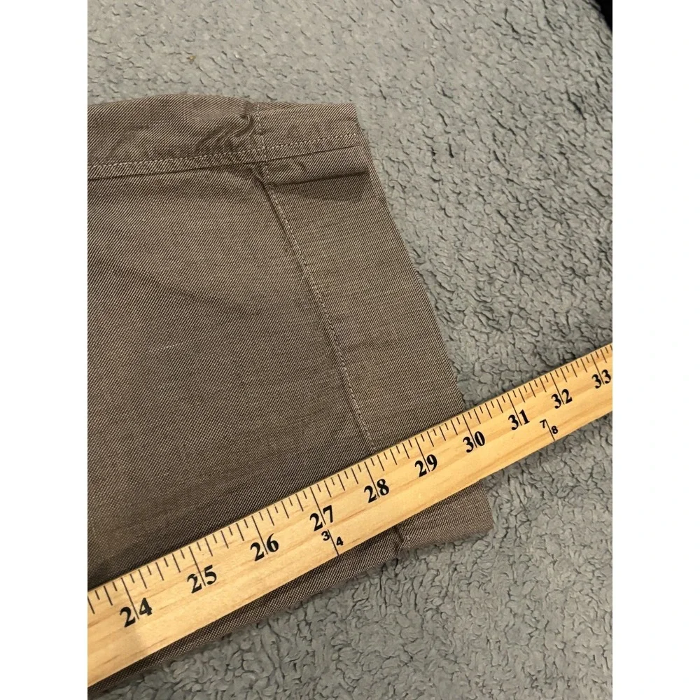 Banana Republic Chino Pants Men's 34x32 (35x30) Brown Straight Fit Casual Slacks